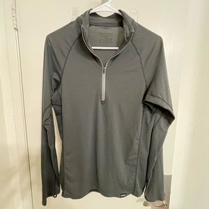 Patagonia Men’s Capilene Lightweight Zip-Neck - Grey